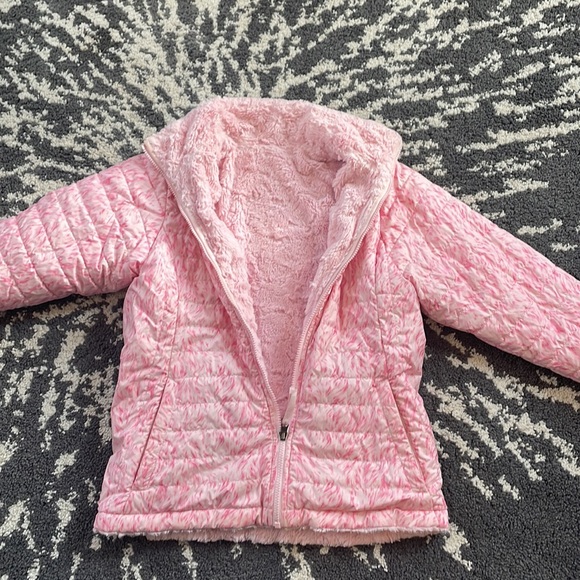 The North Face girls Reversible jacket size XL 18 - Picture 7 of 12